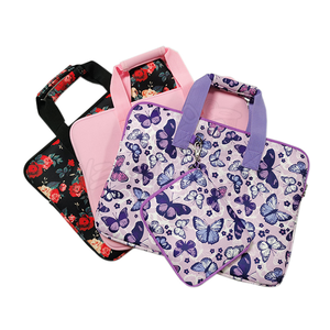 Organisateur de pochette pour ordinateur portable de qualité supérieure Conception de poches multiples pour accessoires de bureau Fabriqué au Pakistan - Product Image 5