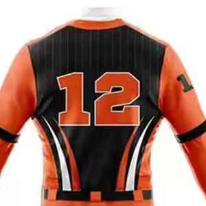 Nuevo Diseño de Uniforme de Béisbol Personalizado, Talla Grande, Anti-UV, Transpirable, 100% Poliéster, Ropa de Equipo, Precio Económico y al por Mayor - Product Image 4