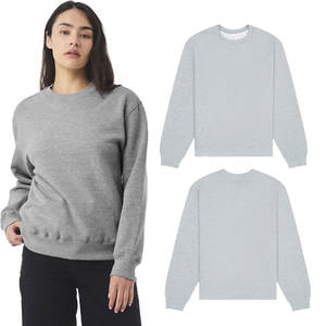Sweat-shirt unisexe à col rond en polaire de qualité supérieure, ultra-doux, en coton peigné filé à l'anneau, pour l'hiver, pour la personnalisation et le merchandising numérique - Product Image 1