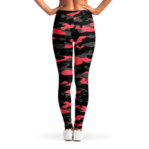 Leggings en spandex sur mesure vêtements de yoga pour femmes pantalons de gym taille haute - Product Image 3