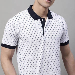 Diseño de sublimación de patrón sólido para Polo de hombre hecho a medida del fabricante OEM en tela de punto a la venta - Product Image 6