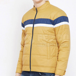 OEM Vestes d'hiver à bulles à col montant brodées, imprimées et brodées, à prix raisonnable avec logo à l'avant personnalisées - Product Image 3