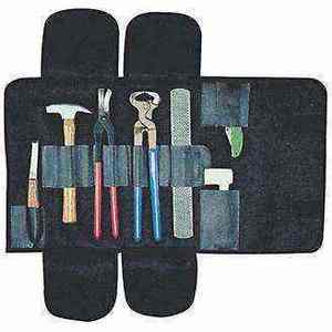 Juego de herramientas de herrador personalizadas Basis COE, enrollable y reutilizable, para almacenamiento de instrumentos veterinarios, quirúrgicos y médicos. - Product Image 4