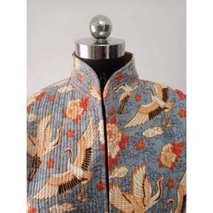 แจ็กเก็ตผ้าลินินสแปนเด็กซ์ปักโลโก้ได้ตามต้องการสำหรับฤดูใบไม้ผลิใบไม้ร่วง - Product Image 2