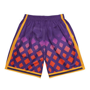 Pantalones cortos de malla para hombre, ropa de gimnasio de verano al por mayor, venta directa del fabricante, pantalones cortos de baño para hombre, transpirables, informales, para gimnasio, deporte, baloncesto - Product Image 2