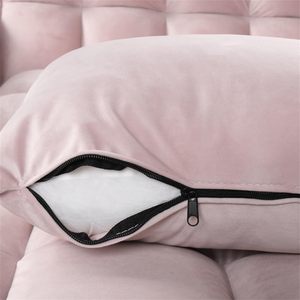 Canapé-lit 4-en-1 en tissu confortable de 55.3 pouces avec porte-gobelet et port USB polyvalent pour les chambres, le salon ou les appartements - Product Image 5