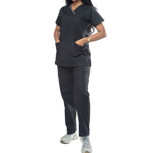 Logotipo personalizado Transpirable Enfermería Hospital Uniformes Enfermera Belleza Salón Dental Ropa DE TRABAJO Uniforme Médico Scrubs Set para Hombres Mujeres - Product Image 4