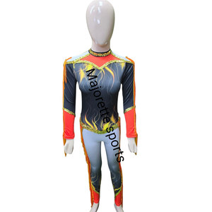 Tenues de danse pour femmes, vêtements de style rythmique, respirants, confortables, extensibles, pour la scène, la pratique, style décontracté et tendance - Product Image 1