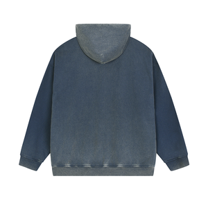 Sudadera con Capucha para Hombre, Estilo Holgado, Lavado a la Piedra, Ecológica, 100% Algodón con Bordado 3D - Product Image 2