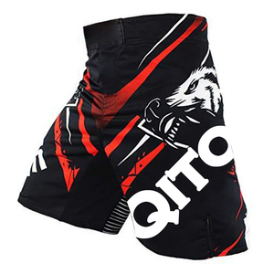 Short de boxe classique pour homme Short de combat en satin léger pour l'entraînement MMA Kickboxing et Ring Performance - Product Image 2