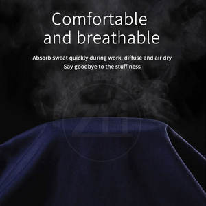 Combinaison de sécurité haute visibilité réfléchissante, respirante, légère, confortable, imperméable, conforme à la norme ANSI Classe 1, avec logo - Product Image 6