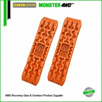 Tapis de récupération 4x4, planches de traction avec base de levage pour camions tout-terrain, voitures, sable, neige, boue