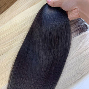 Prix de gros des extensions de cheveux en vrac Cheveux humains vietnamiens Double noyade 100 grammes Couleurs claires 26 pouces - Product Image 1