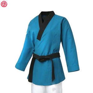 Uniforme de judo unisexe multicolore personnalisé, arts martiaux avec ceinture, coton, polyester, matériau de haute qualité, meilleur uniforme de judo - Product Image 5