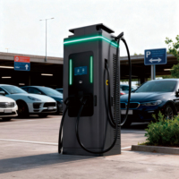Station de recharge rapide DC EVMATE 120 kW certifiée CE OCPP1.6/OCPP2.0, nouveau chargeur pour voitures électriques, montage au sol