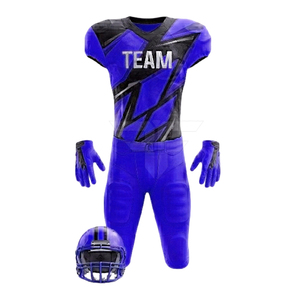 Uniforme de Fútbol Americano Unisex a Precio de Fábrica, Hecho con Tela 100% Poliéster, Ligero, Antibacteriano, de Secado Rápido y Transpirable - Product Image 4