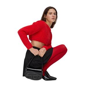 T-shirt ajusté pour femme, style décontracté, 100% coton et élasthanne, respirant, avec logo en lettres, taille XS, vêtement court pour l'été - Product Image 5