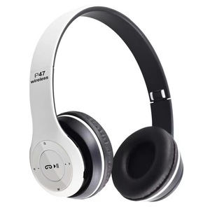 โรงงาน OEM ขายตรง หูฟังไร้สายแบบครอบหู <span class=keywords><strong>P47</strong></span> สเตอริโอ พับได้ หูฟังไร้สายแบบครอบศีรษะ - Product Image 2