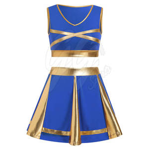 Nouvelle arrivée 100% polyester fait Cheerleading uniforme haut fabricant Cheerleading uniforme - Product Image 1