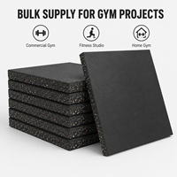 Fabrik umwelt freundliche haltbare EPDM Gummi Boden matte Rolle Anti-Rutsch-Fitness studio Bodenbelag für Garage oder Fitness studio Neues Design