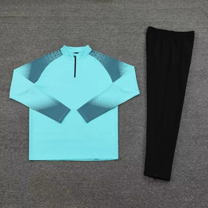 <b>Tracksuit</b> for Spring Winter Training Customizable Soccer Survetement Kits Name Number Logo <b>Plus</b> <b>Size</b> Available - Product Image 5