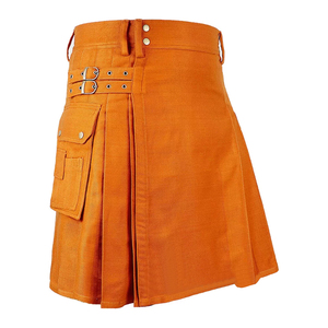 Haute qualité nouveau sur mesure hommes écossais utilitaire Kilt Highland traditionnel Kilts Plaid jupes Highland Tartan utilitaire Kilts - Product Image 2