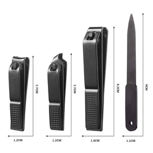 Vente en gros de coupe-ongles en acier inoxydable personnalisés avec logo, coupe-ongles droits et incurvés pour les doigts, Pakistan - Product Image 2