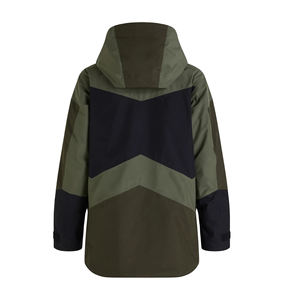 Chaqueta de esquí con aislamiento de 2L para hombre de alta calidad, hecha a medida, totalmente impermeable y resistente al viento con cuello con capucha y cierre de cremallera - Product Image 3