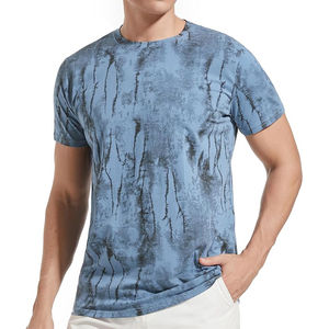 100% coton T-shirt pour hommes coupe ample imprimé hommes surdimensionné 240g/280g coton lourd T-shirt personnalisé qualité Streetwear - Product Image 2