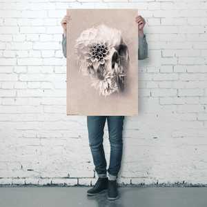 Póster de Calavera Decadente de Ali Glec para Decoración de Pared - Product Image 1