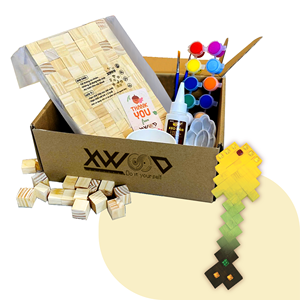 Vietnam Artisan Factory OEM Kids Safe DIY Kit de decoración de madera Cajas artesanales de madera pintadas a mano y letreros de pared Regalo personalizado Madera - Product Image 6