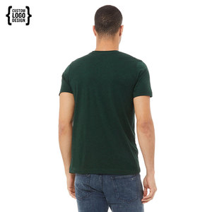 Camiseta de Manga Corta para Hombre, Cuello Redondo, Estilo Clásico, Mezcla Modal, Informal, Lisa - Product Image 3