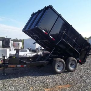 Top Quality 6X10 Agriculture Farm <b>Trailer</b> 4 Wheel Hydraulic Dump <b>Tractor</b> <b>Trailer</b> Tow Behind <b>Tractors</b> Farm <b>Trailer</b> - Product Image 1