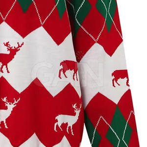 Vente en gros de sweat-shirt de Noël sweat-shirt de Noël pour hommes en coton personnalisé de haute qualité en polyester - Product Image 5