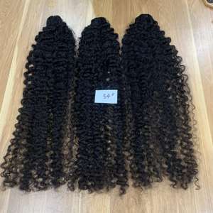 Remy Hair Burmese Bundles Combo 3 Virgin Human Hair Weaving Bundles Birmano Raw Vietnamita Wave Afro Style para mujeres - Product Image 3