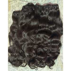 EXTENSIONS DE CHEVEUX HUMAINS CRUS INDIENS NON TRANSFORMÉS NATURELS BOUCÉS 100% CUTICULES ALIGNÉES - Product Image 5