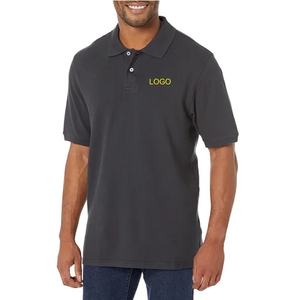 Camiseta Polo de Seguridad con Logotipo Personalizado y Bolsillos - ANSI Clase 2 Impermeable Amarillo Ropa de Trabajo para Hombre - Product Image 1
