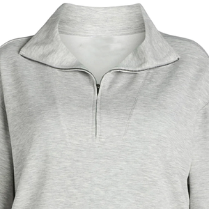 Sudadera de cuello redondo antipilling de gran tamaño, ropa de calle de Invierno para mujer, estilo universitario, sudaderas con capucha de punto ODM - Product Image 3