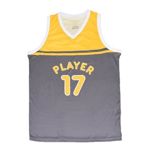 Gilet de basket-ball de ligue vintage personnalisable Maillot à séchage rapide pour étudiants avec nom d'équipe imprimé Service OEM de qualité durable - Product Image 4