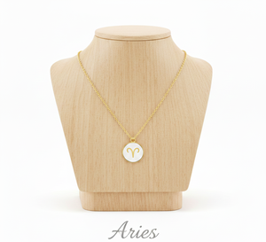 Collier avec pendentif délicat en argent sterling 925 de haute qualité, signe du zodiaque géométrique, plaqué or rose, luxe, fin, sur mesure - Product Image 3