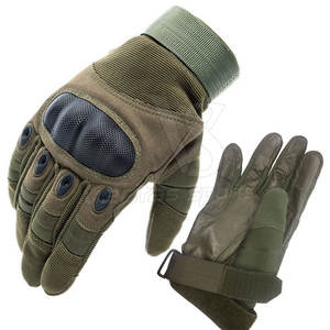 Gants tactiques de fabricant d'usine Fournisseur du Pakistan Gants tactiques de travail en cuir pour hommes - Product Image 2