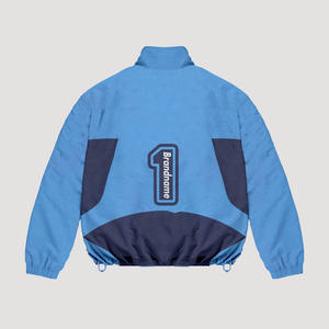 Chaqueta cortavientos transpirable de alta calidad de talla grande Conjunto cortavientos de dos piezas para hombres Conjunto cortavientos al por mayor - Product Image 3