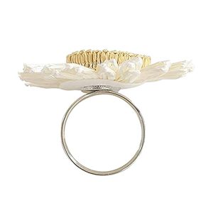 Sun Flower Servilletero Foe A Mesa de cena y reunión familiar Vacaciones de Navidad Ocasiones especiales Piezas de centro de mesa Únicas - Product Image 4