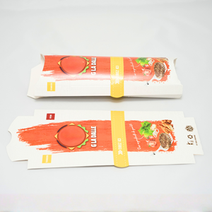 Atlas Packaging Custom Printed Disposable Recyclable Classic Kraft Paper Food Packaging Bags 30-36 oz Coated Wrap Sachet for - Product Image 4