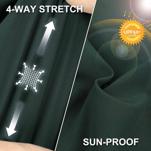 Pantalones de golf para hombre con diseño personalizado y logotipo OEM material elástico transpirable ideal para uniformes y ropa corporativa - Product Image 2