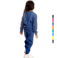 Nouveaux ensembles de survêtements pour enfants, taille plus, personnalisés, en coton 100% écologique, avec logo personnalisé, deux pièces, hiver