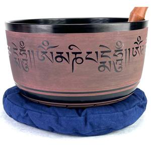 Cuenco de Canto de Metal de la más alta calidad, sonido curativo, meditación, Yoga, terapia de sonido, cuenco de canto espiritual de Metal de aluminio - Product Image 4