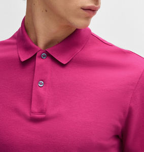 Polos, Polos para hombre, logotipo bordado de algodón de alta calidad personalizado, uniforme informal, Polo liso de golf en blanco para hombre - Product Image 5