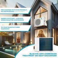 Système de climatisation et de chauffage sans conduit Daikin-Style 12000 BTU 18 SEER2 R32 avec fixation murale, fabrication OEM en gros