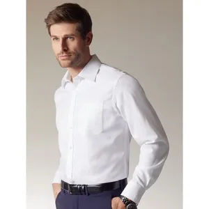 Chemise en micro-twill pour homme, ensemble cadeau d'entreprise, merchandising - Product Image 1